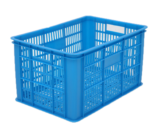 B4筐白色周转筐蔬菜水果塑料筐长方形塑胶周转筐转运分拣货框批发